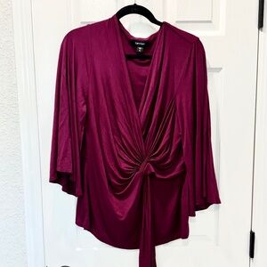 Karen Kane twist front top